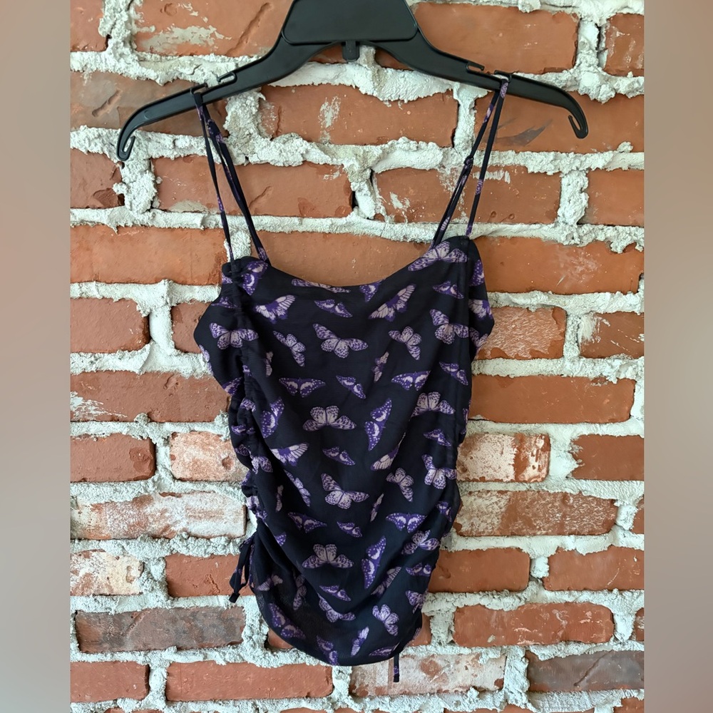 NWT Urban Outfitters Butterfly Top size M